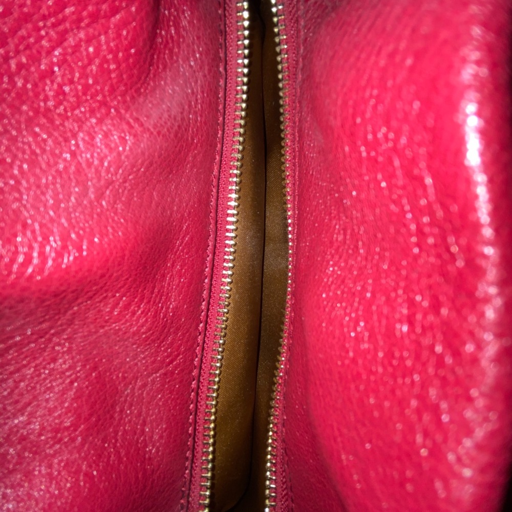 Coach Deep Red Shoulder Bag - Picture 4 of 4